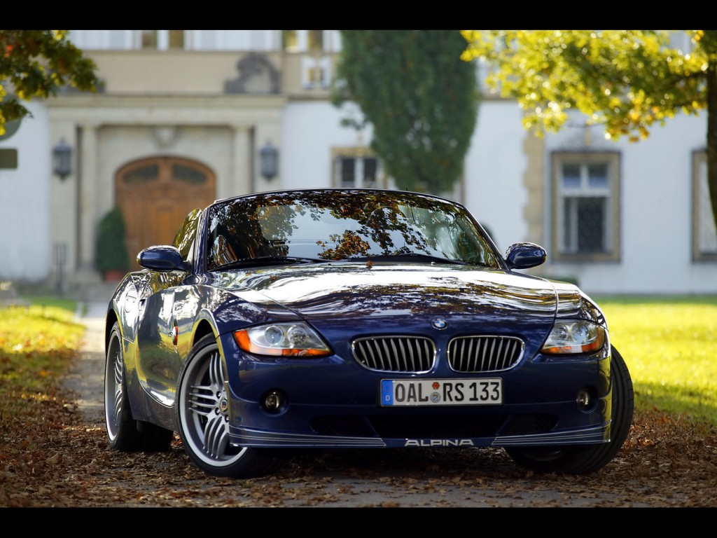 Download BMW Alpina Roadster Front Angle HD Wallpapers free