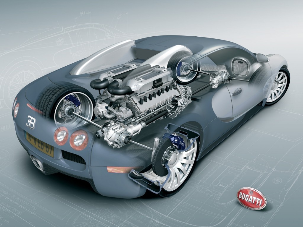 Download Bugatti Veyron Xray Wallpaper HD for free