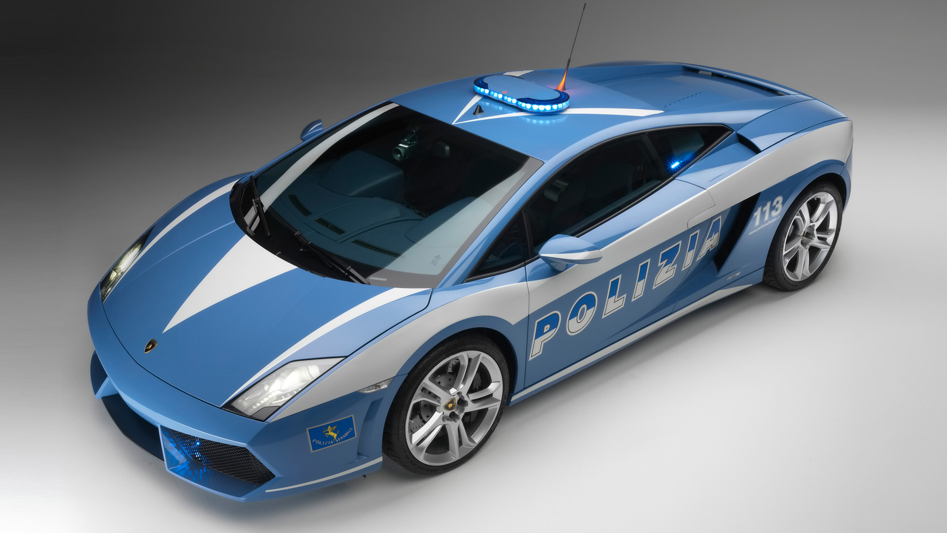 Lamborghini Police Car-Wallpaper