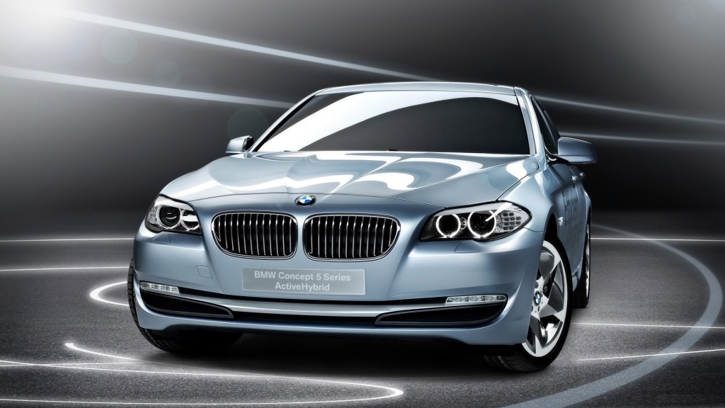 BMW 5 Series Blue Pearl Wallpapers 1080p