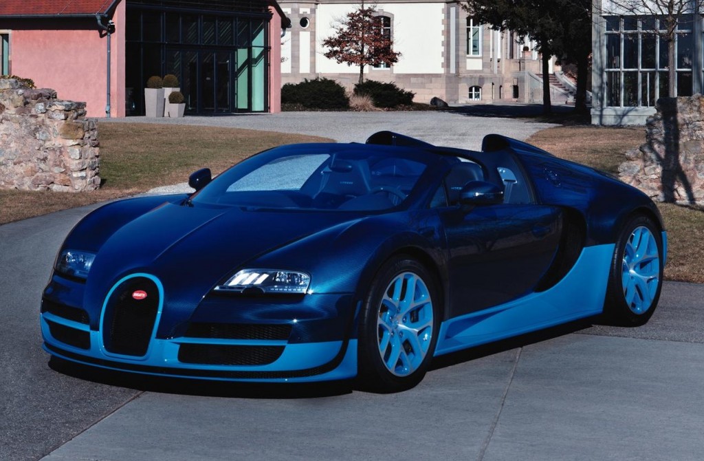 Bugatti Veyron Blue Look Wallpapers