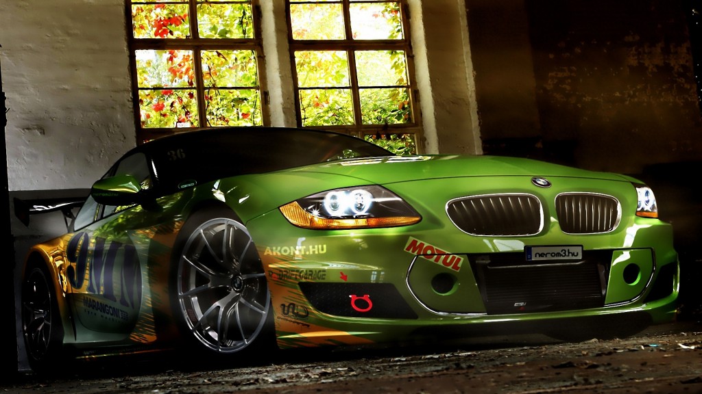 Green BMW Modification Cars HD Wallpapers