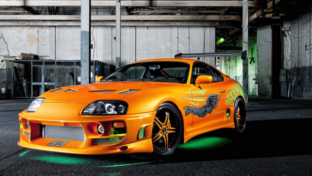 Orange Supra Car Wallpapers