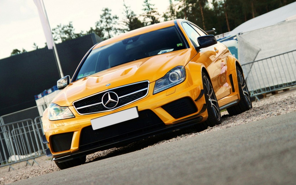 Yellow Mercedes Benz Cars HD Wallpapers
