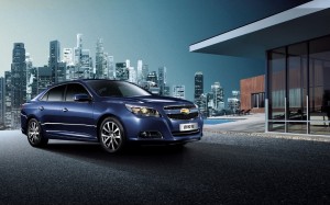 download Blue Chevrolet Malibu Car 1080p Wall papers