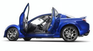 Blue Mazda RX8 HD Wallpaper