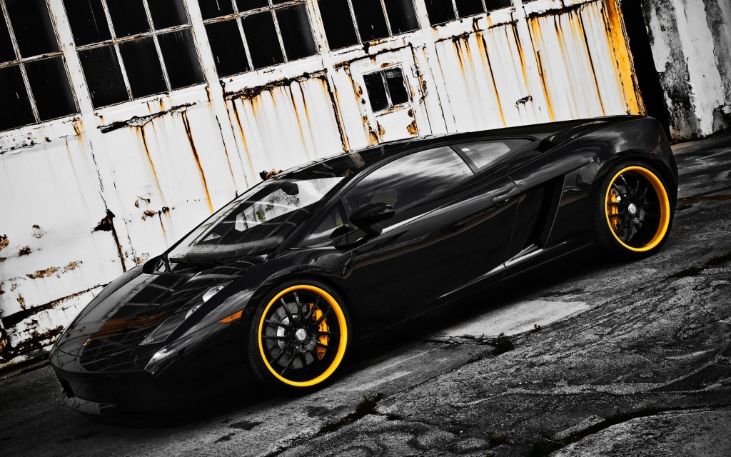 Black Lamborghini Gallardo Wallpapers