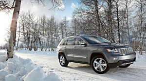 Jeep Grand Cherokee In Snow 1920x1080