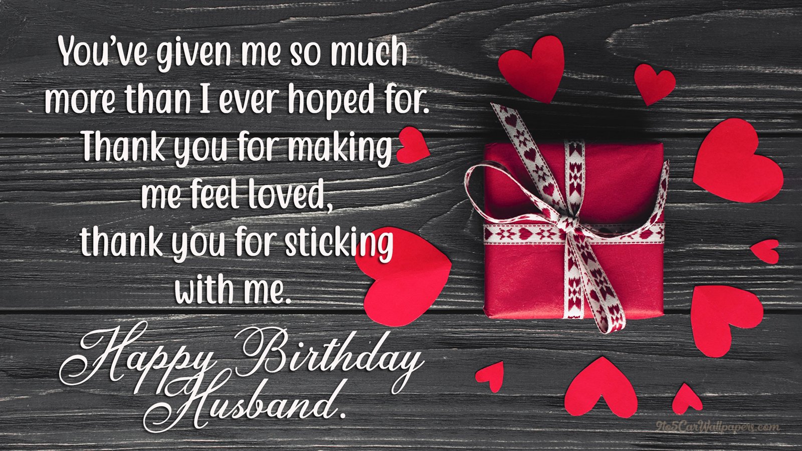 Romantic Birthday Wishes For Husband 9to5 Car Wallpapers Download