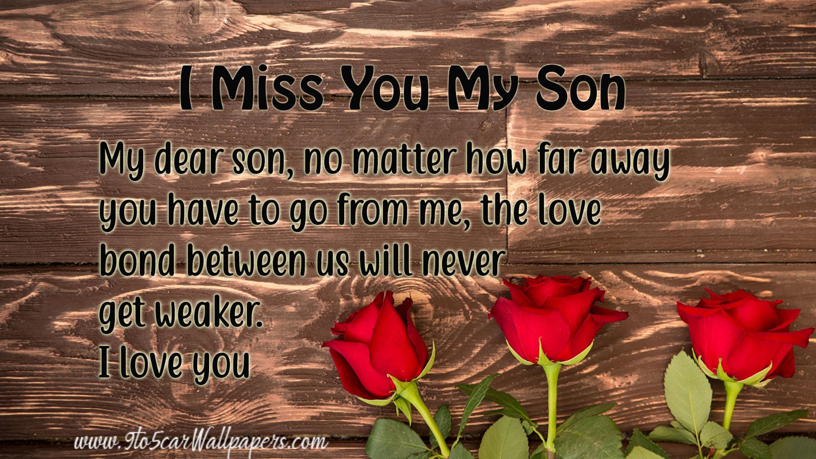 Miss You Son Images Downloads & Miss U My Son Status